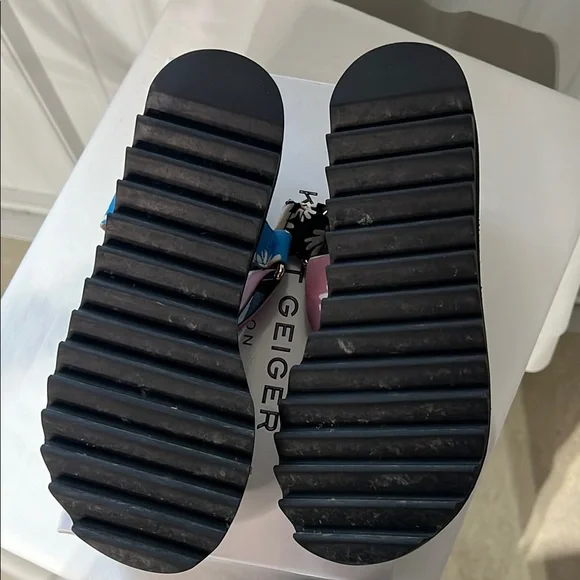 Floral Multi-Color Sandals Kurt Geiger Orion size 38 - Picture 6 of 7